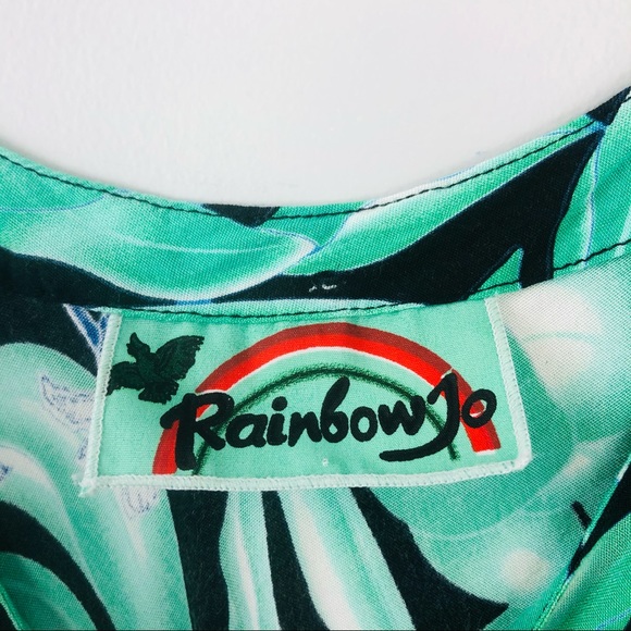 Rainbow Jo Tropical Palm Midi Dress - Picture 4 of 7